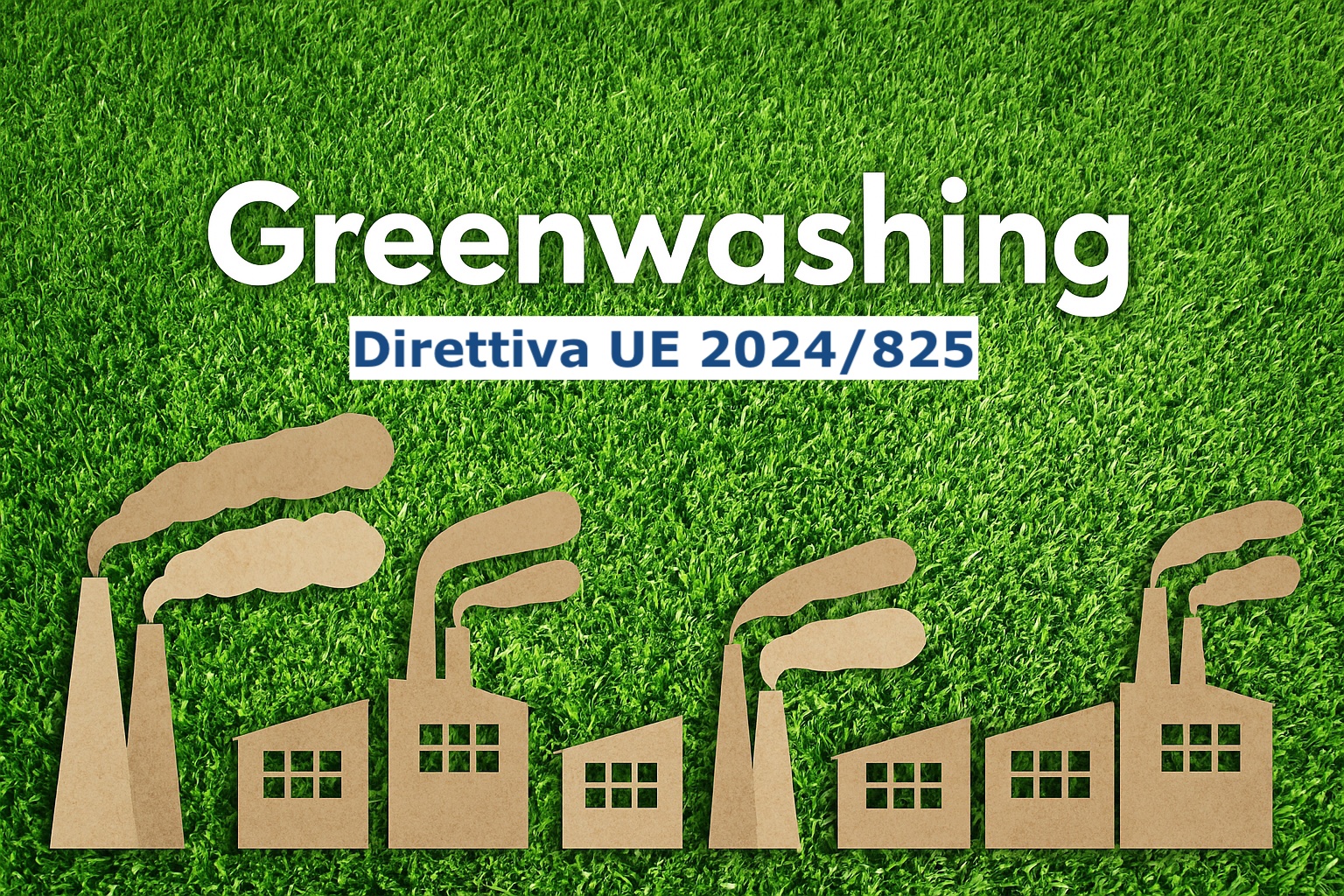 Il greenwashing e la Direttiva UE 2024/825