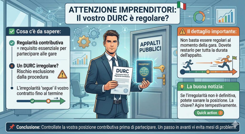 Durc e appalti pubblici
