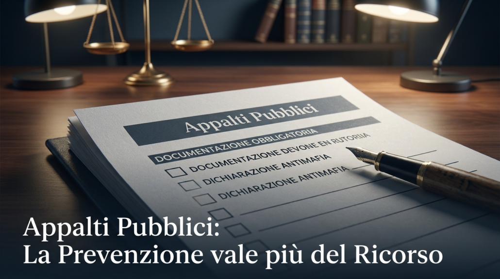 Una casella non compilata può costare milioni. Negli appalti pubblici la prevenzione legale vale più di un ricorso.